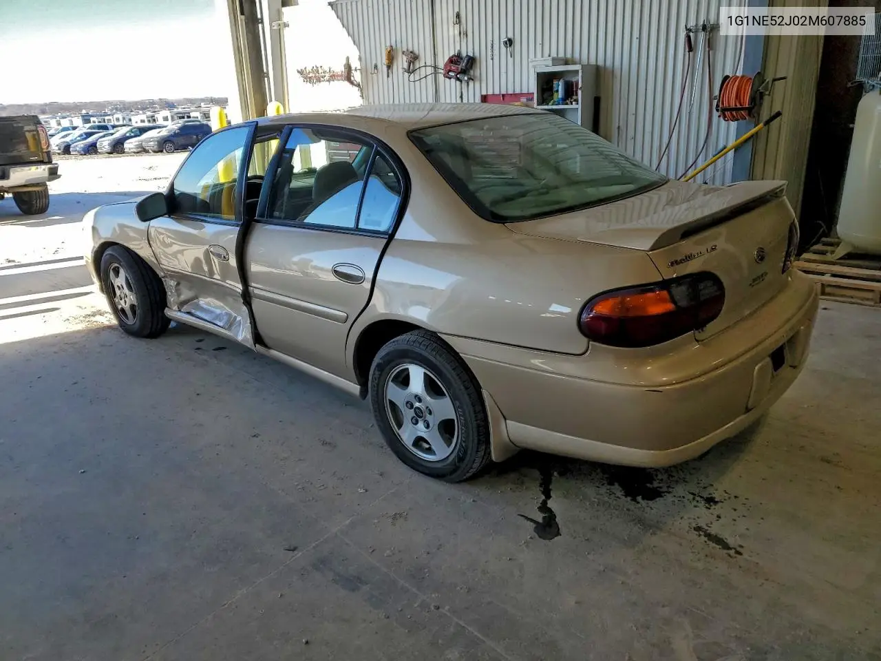 1G1NE52J02M607885 2002 Chevrolet Malibu Ls