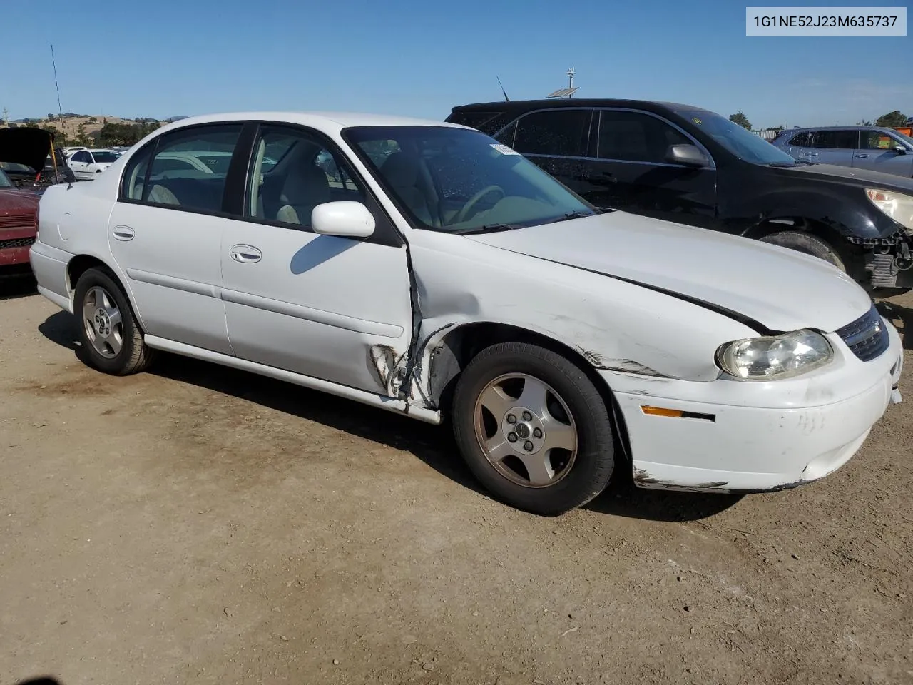 1G1NE52J23M635737 2003 Chevrolet Malibu Ls