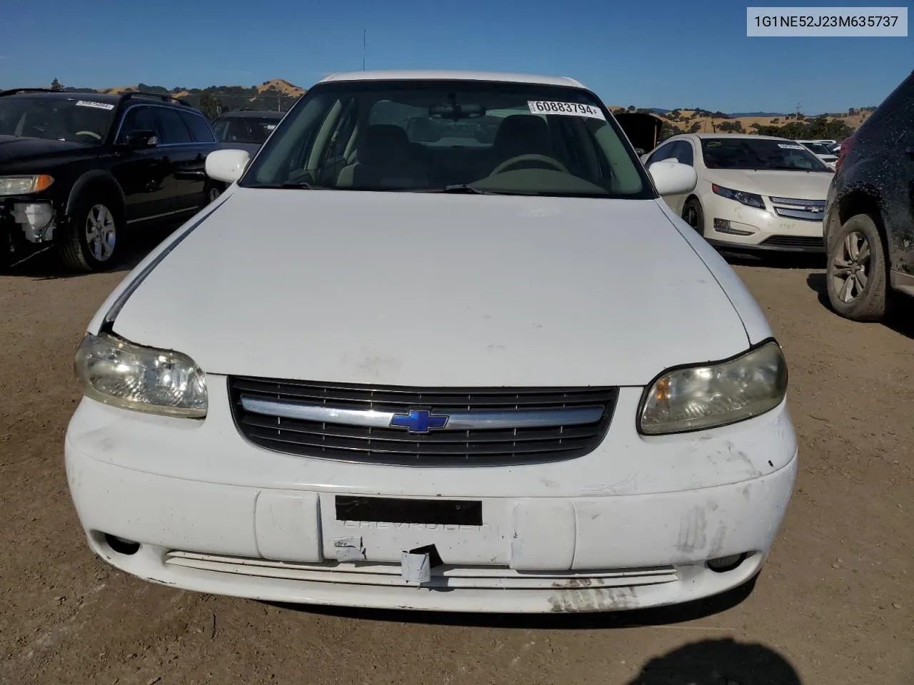 2003 Chevrolet Malibu Ls VIN: 1G1NE52J23M635737 Lot: 60883794