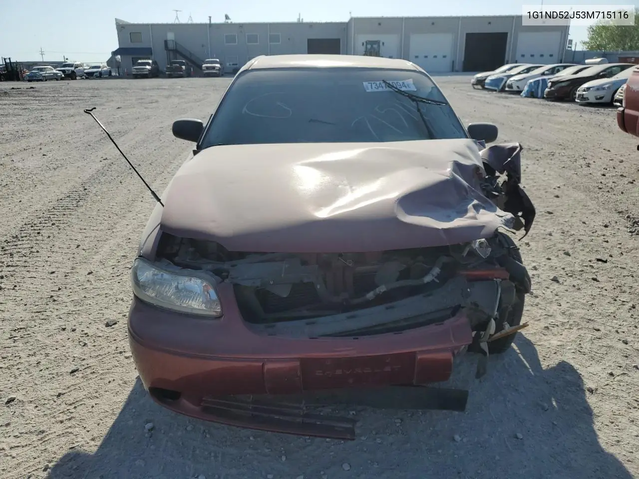 1G1ND52J53M715116 2003 Chevrolet Malibu