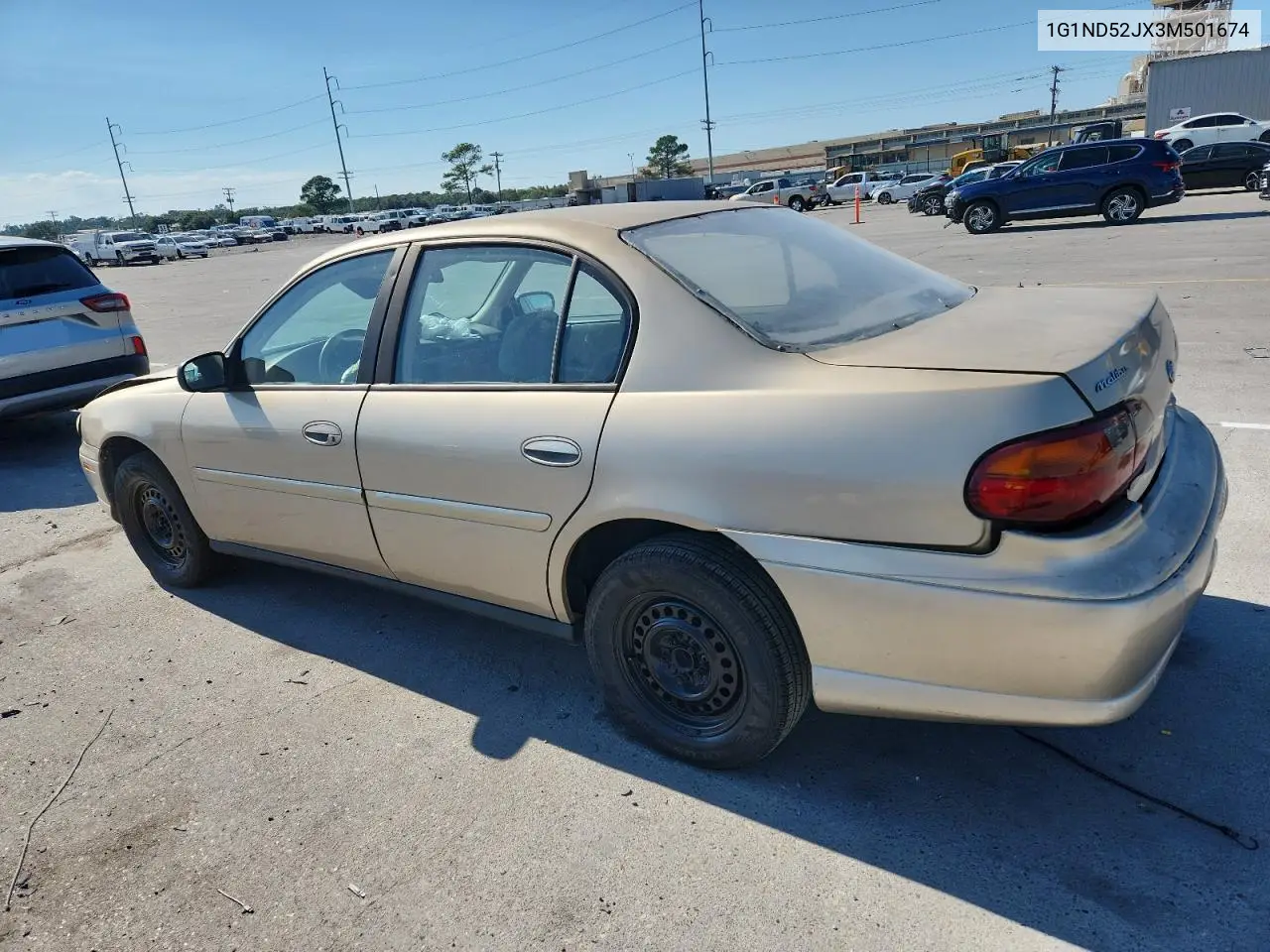 1G1ND52JX3M501674 2003 Chevrolet Malibu