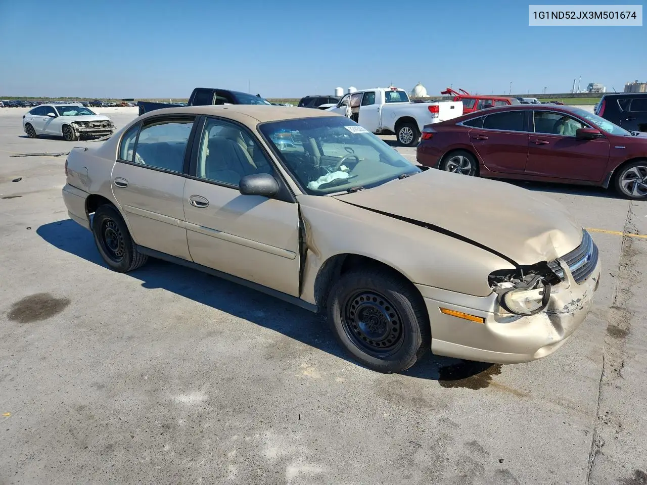 1G1ND52JX3M501674 2003 Chevrolet Malibu