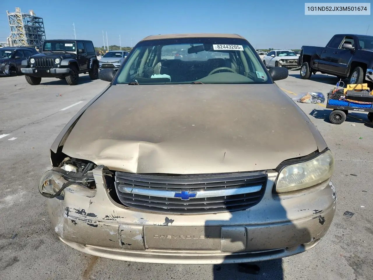 1G1ND52JX3M501674 2003 Chevrolet Malibu