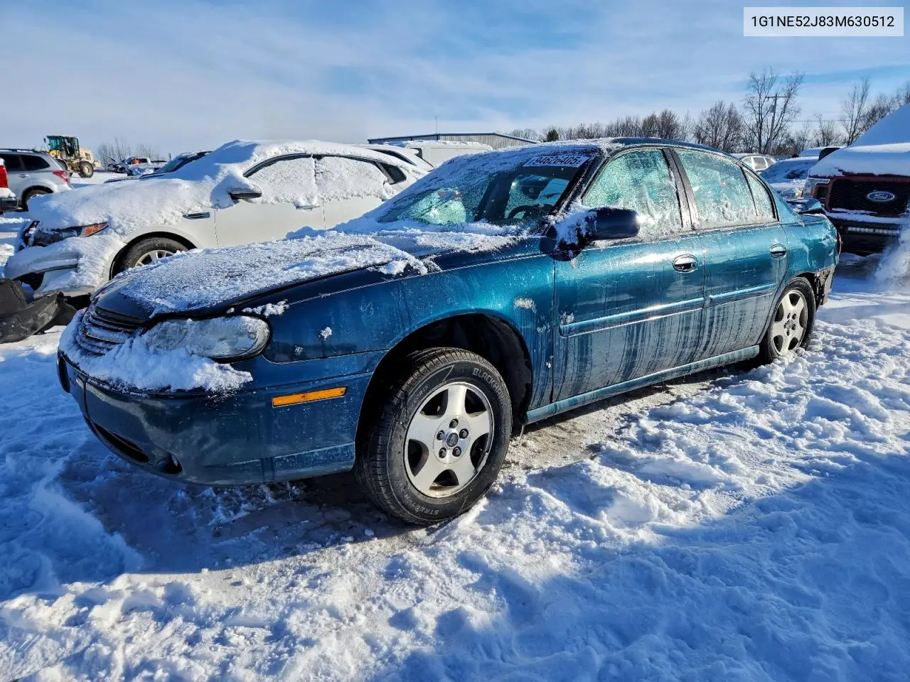 1G1NE52J83M630512 2003 Chevrolet Malibu Ls