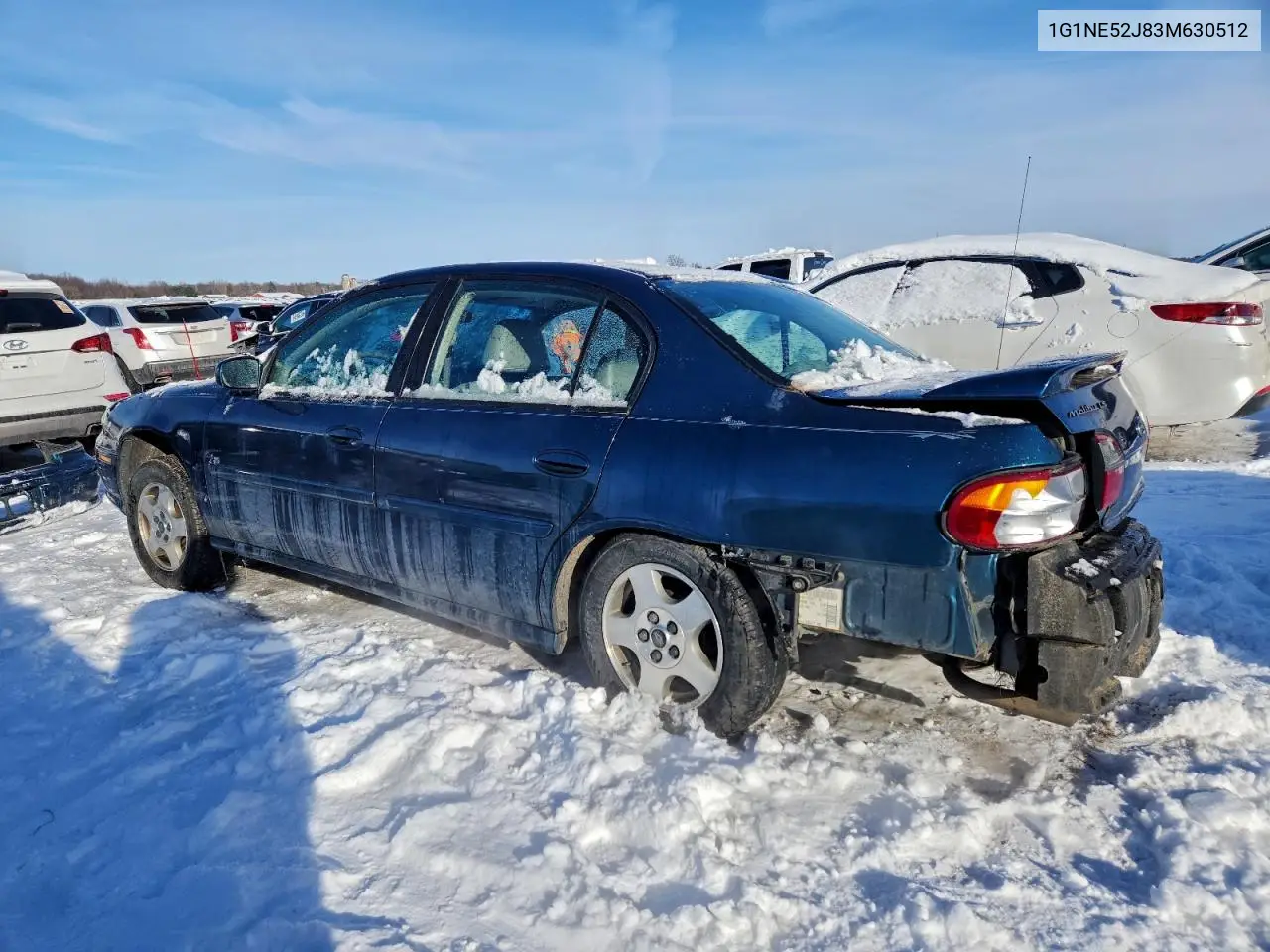 1G1NE52J83M630512 2003 Chevrolet Malibu Ls