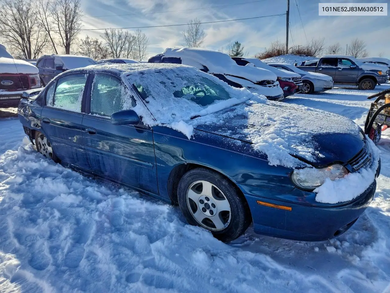 1G1NE52J83M630512 2003 Chevrolet Malibu Ls