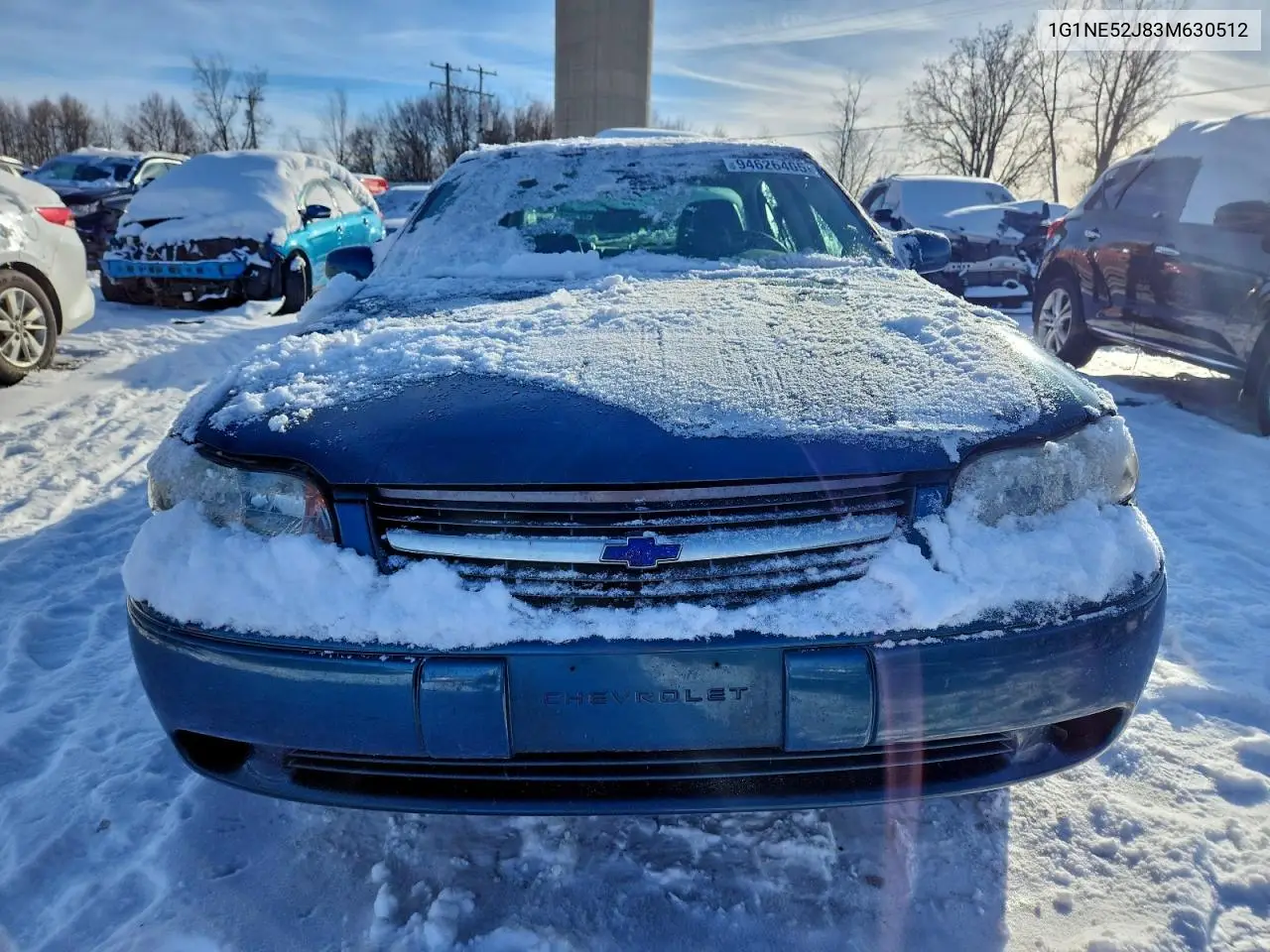 1G1NE52J83M630512 2003 Chevrolet Malibu Ls