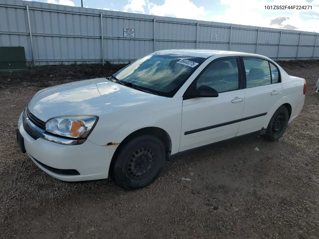 1G1ZS52F44F224271 2004 Chevrolet Malibu