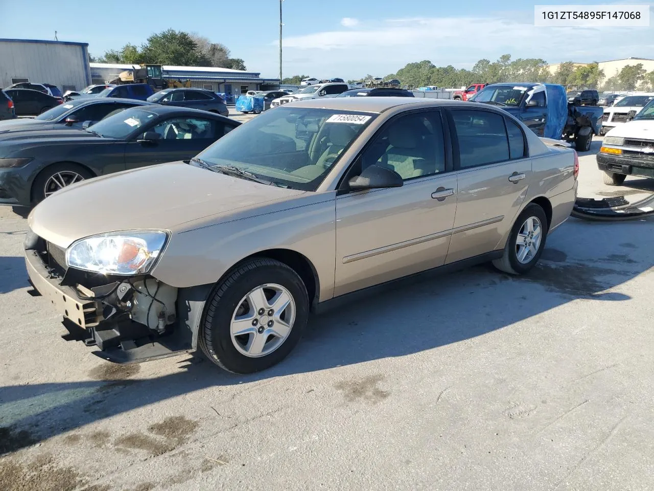 2005 Chevrolet Malibu Ls VIN: 1G1ZT54895F147068 Lot: 71580054