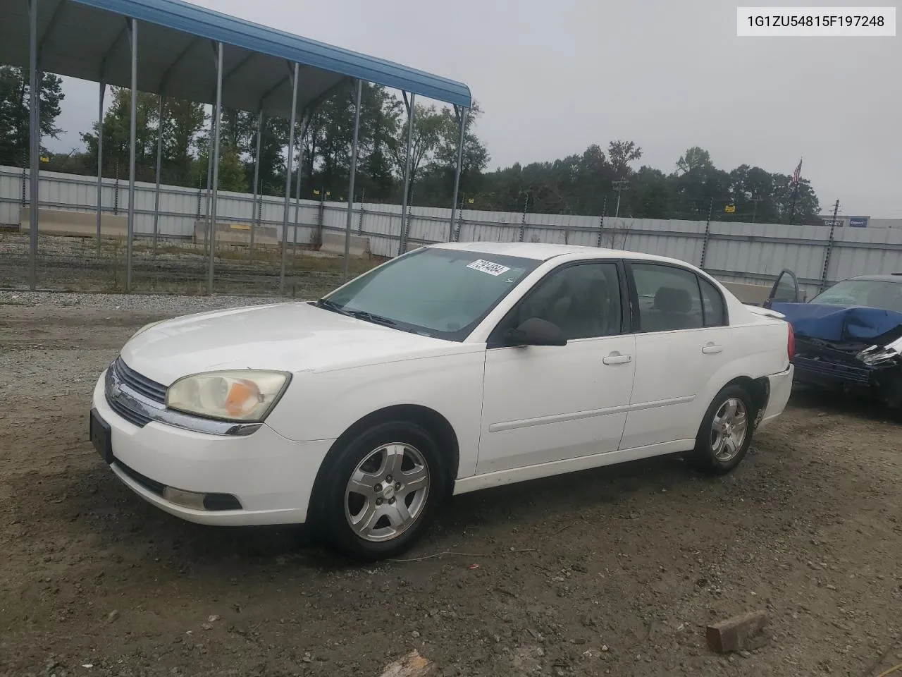 1G1ZU54815F197248 2005 Chevrolet Malibu Lt