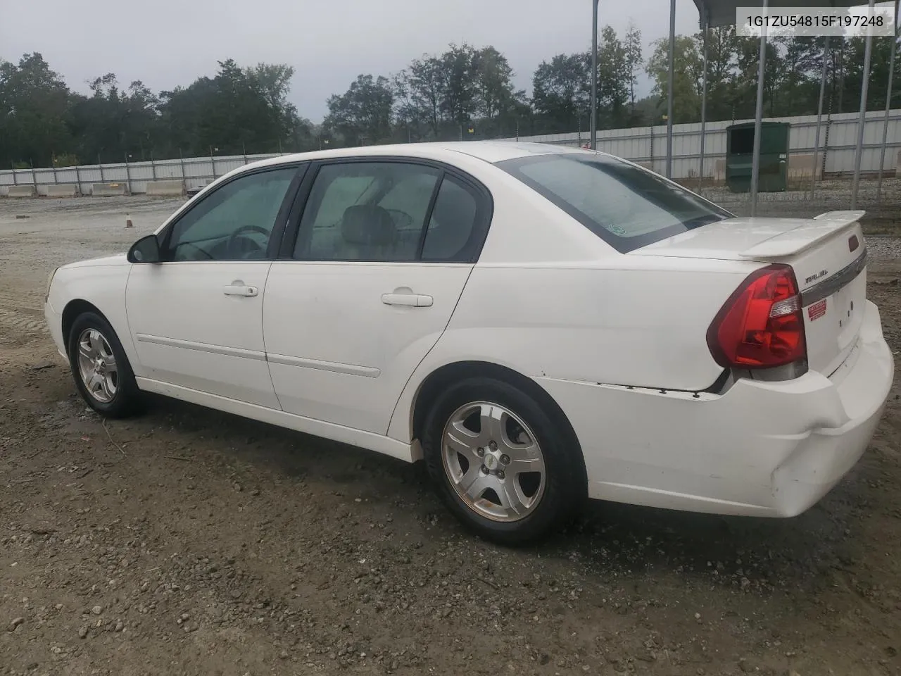 2005 Chevrolet Malibu Lt VIN: 1G1ZU54815F197248 Lot: 72914884