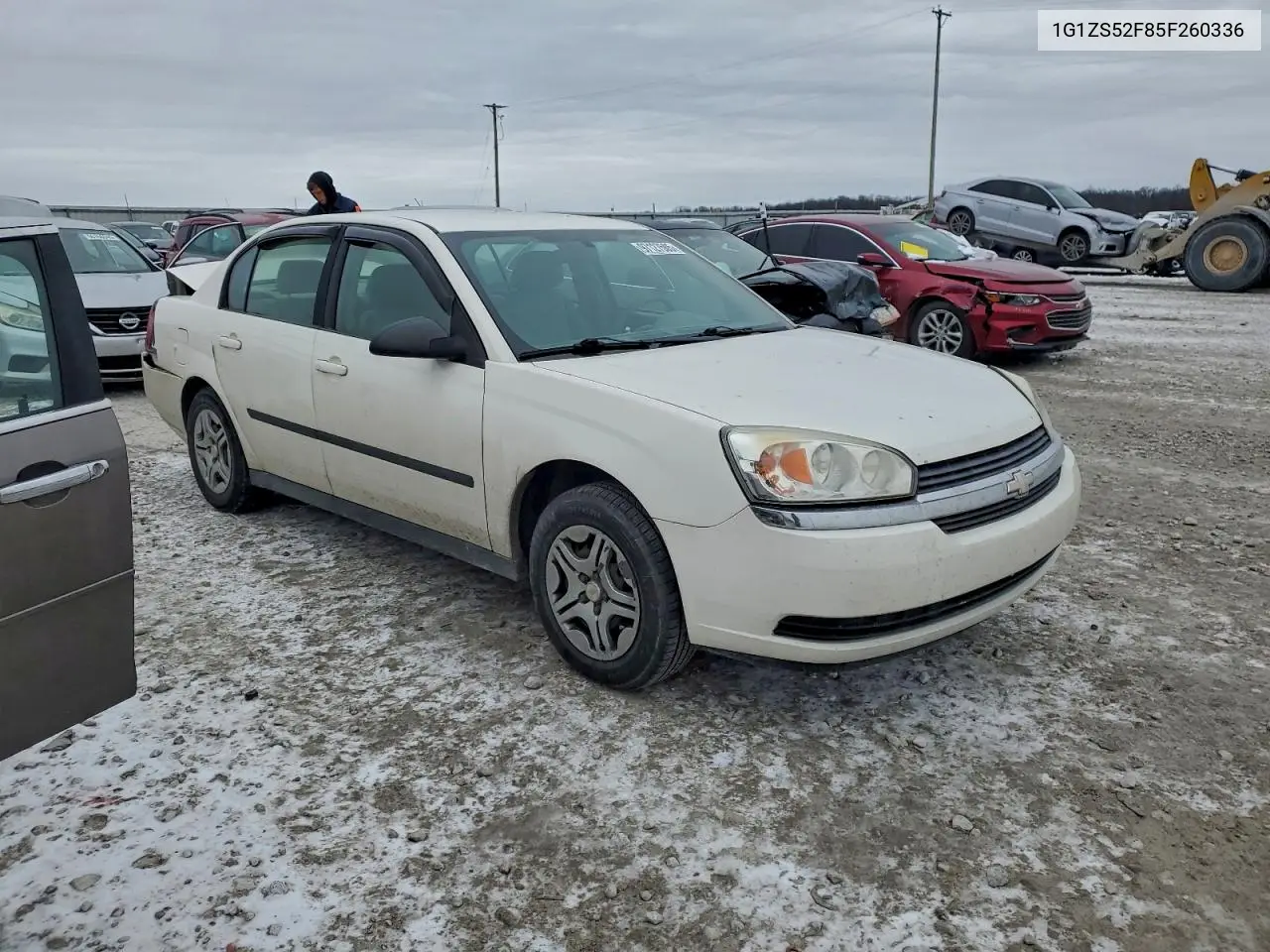 1G1ZS52F85F260336 2005 Chevrolet Malibu