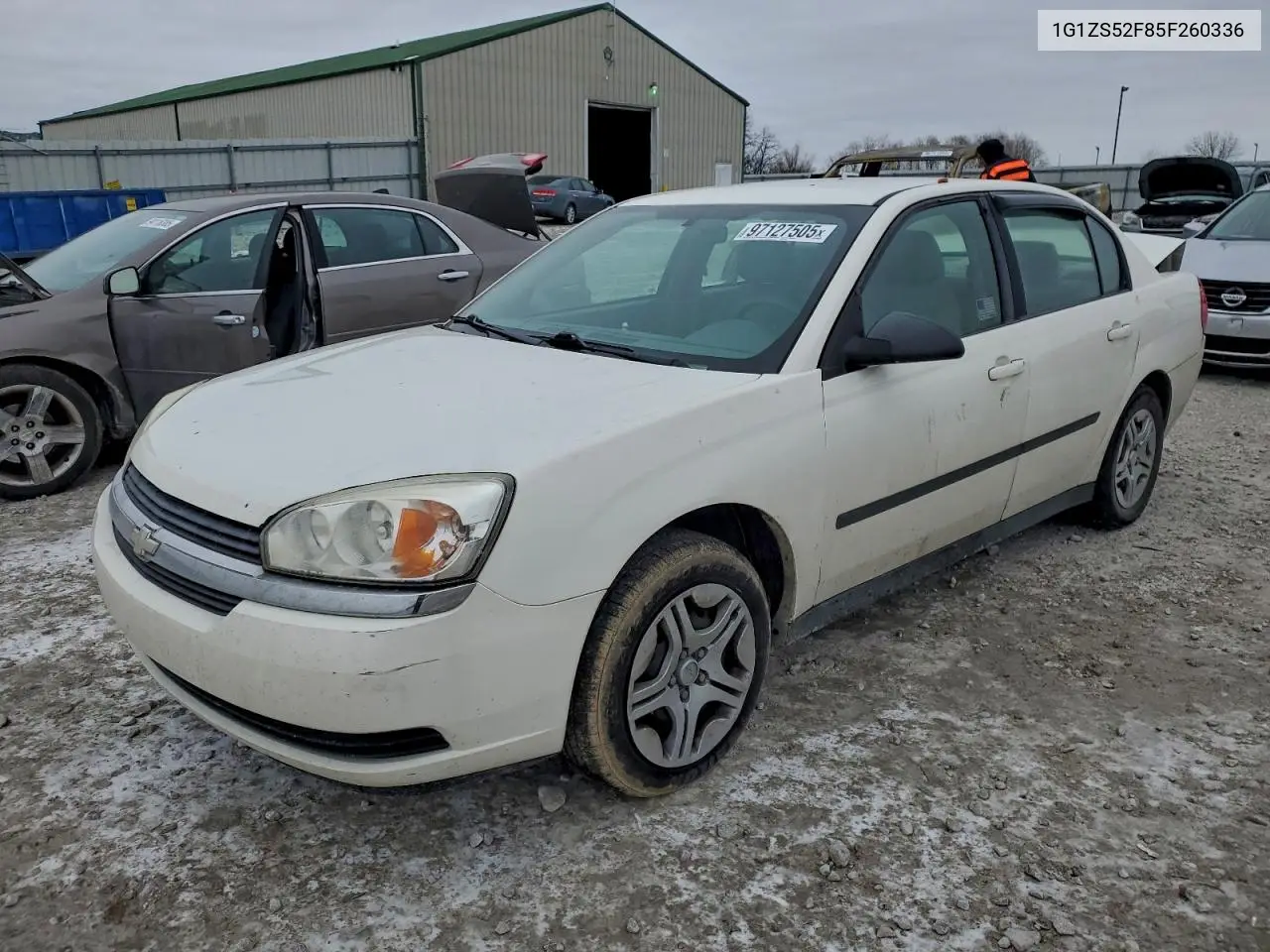 1G1ZS52F85F260336 2005 Chevrolet Malibu