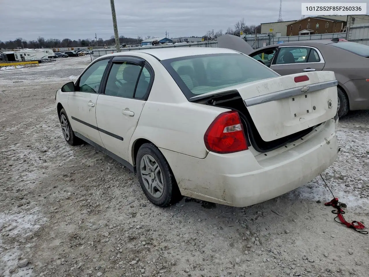 1G1ZS52F85F260336 2005 Chevrolet Malibu