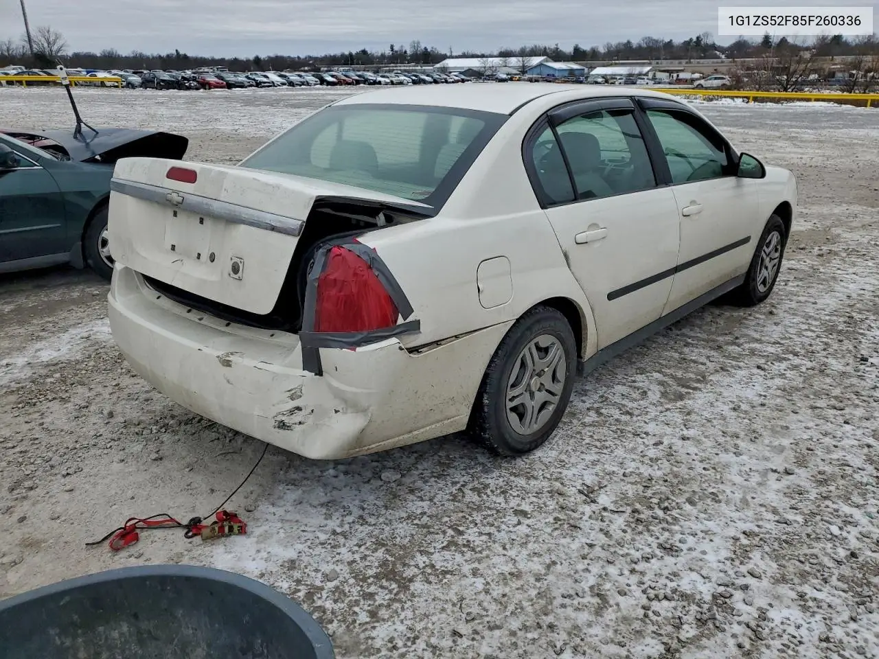 1G1ZS52F85F260336 2005 Chevrolet Malibu