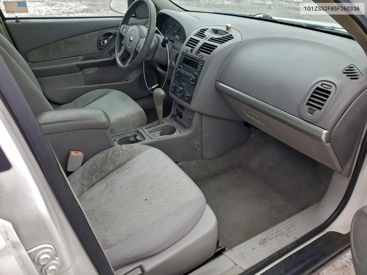 1G1ZS52F85F260336 2005 Chevrolet Malibu