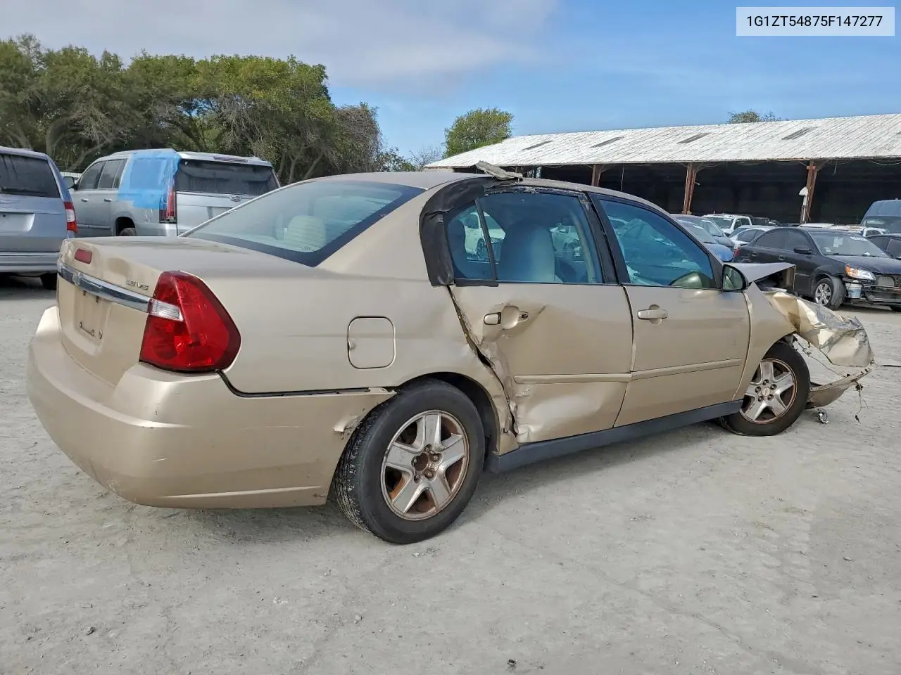 1G1ZT54875F147277 2005 Chevrolet Malibu Ls