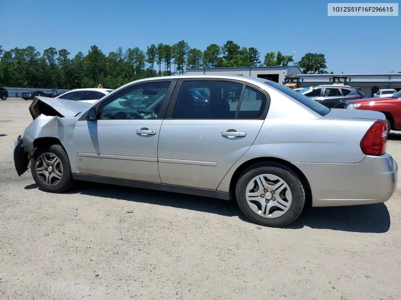 1G1ZS51F16F296615 2006 Chevrolet Malibu Ls