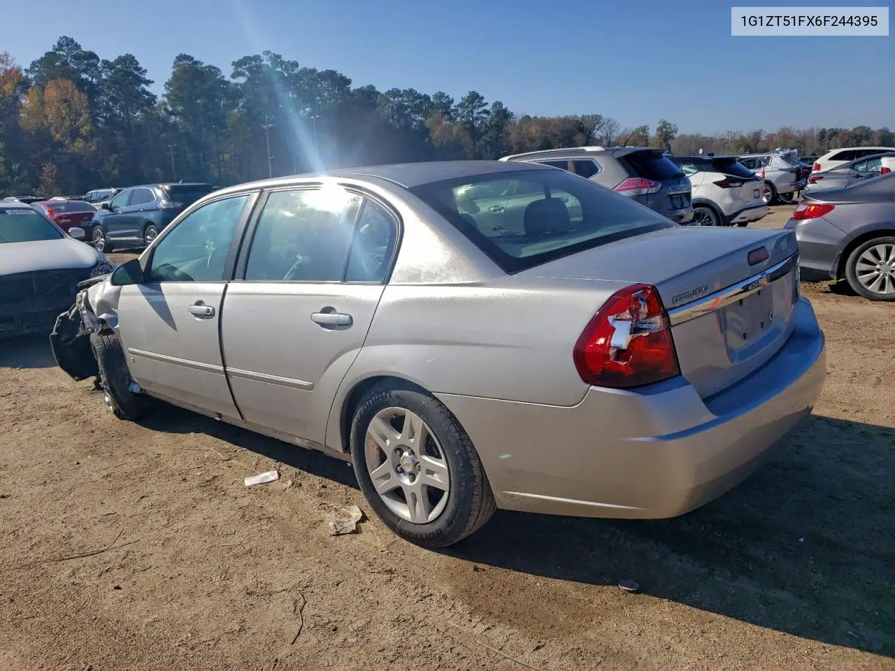 1G1ZT51FX6F244395 2006 Chevrolet Malibu Lt