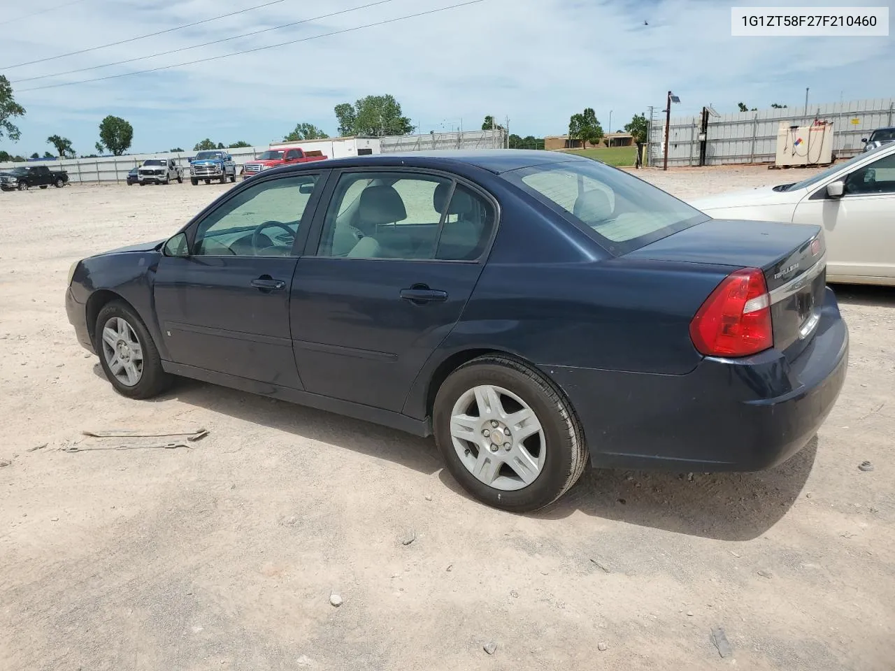 1G1ZT58F27F210460 2007 Chevrolet Malibu Lt