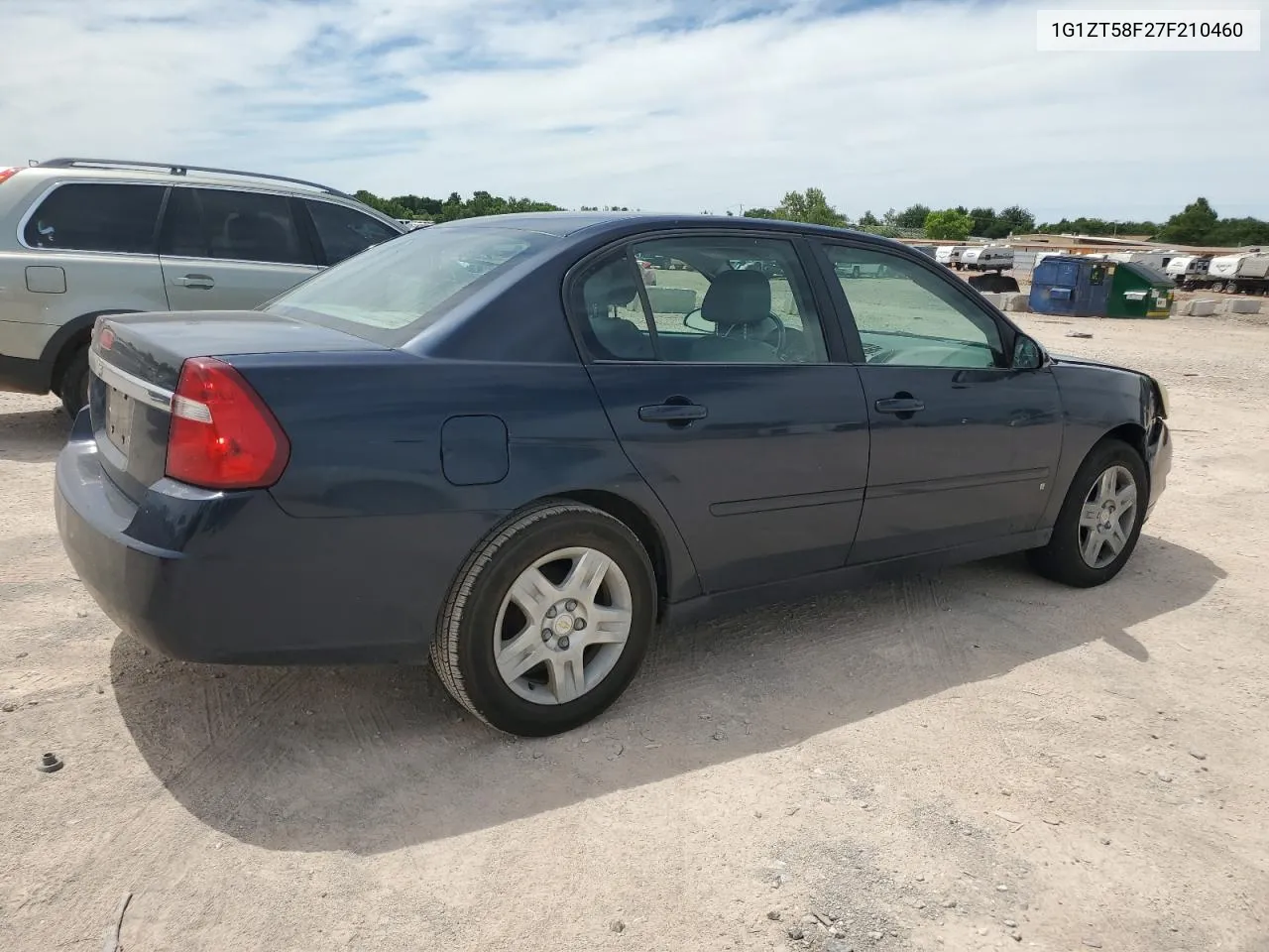 1G1ZT58F27F210460 2007 Chevrolet Malibu Lt