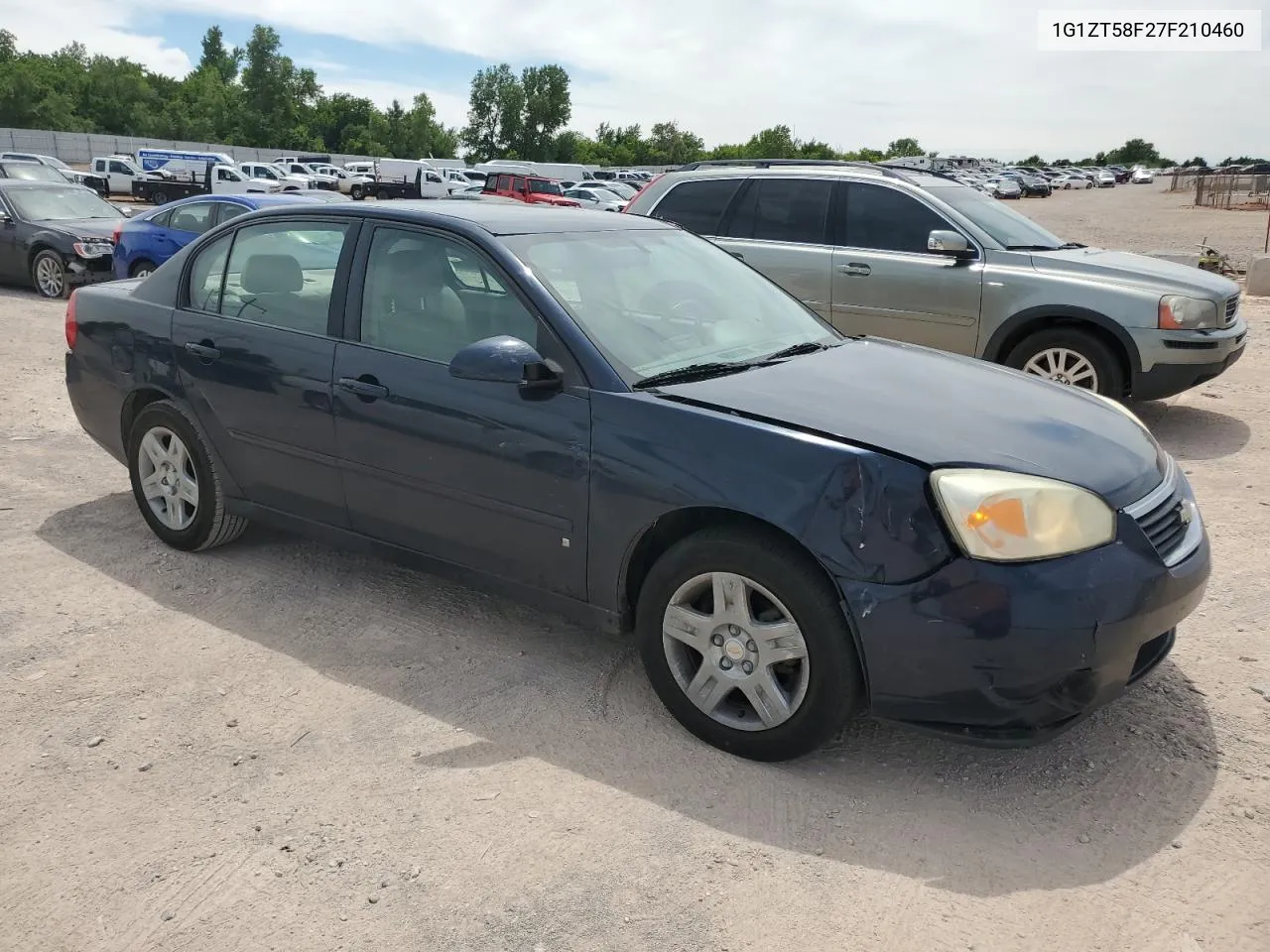 1G1ZT58F27F210460 2007 Chevrolet Malibu Lt