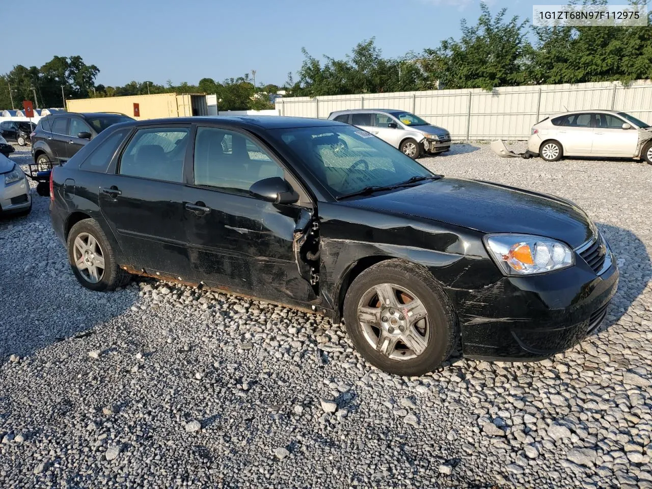 2007 Chevrolet Malibu Maxx Lt VIN: 1G1ZT68N97F112975 Lot: 70608384