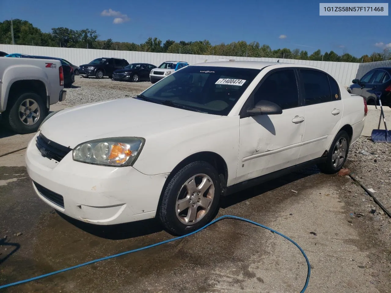 1G1ZS58N57F171468 2007 Chevrolet Malibu Ls