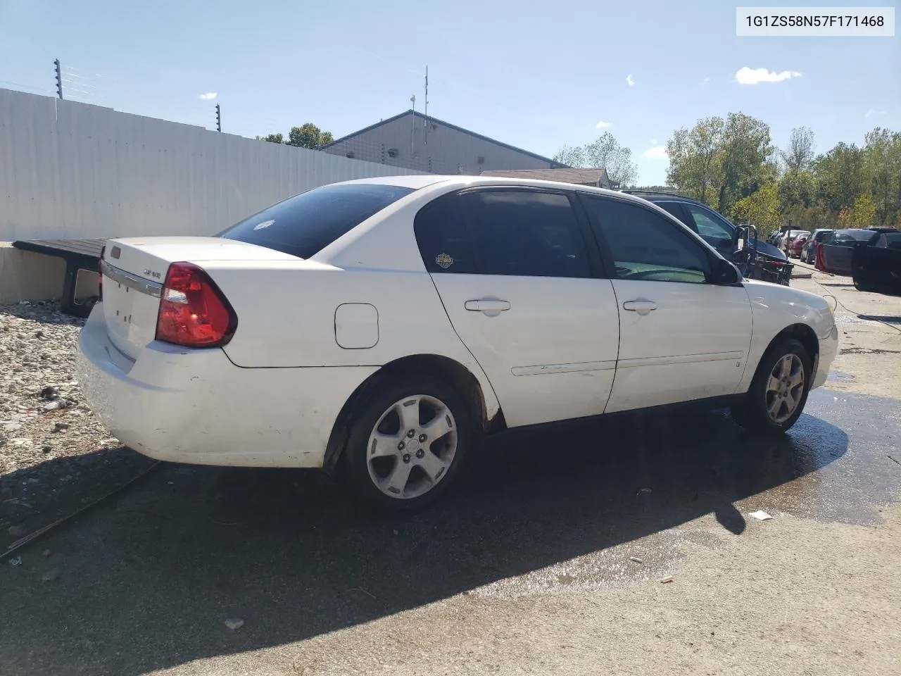 2007 Chevrolet Malibu Ls VIN: 1G1ZS58N57F171468 Lot: 71400474