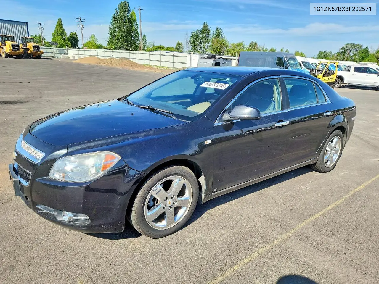 1G1ZK57BX8F292571 2008 Chevrolet Malibu Ltz