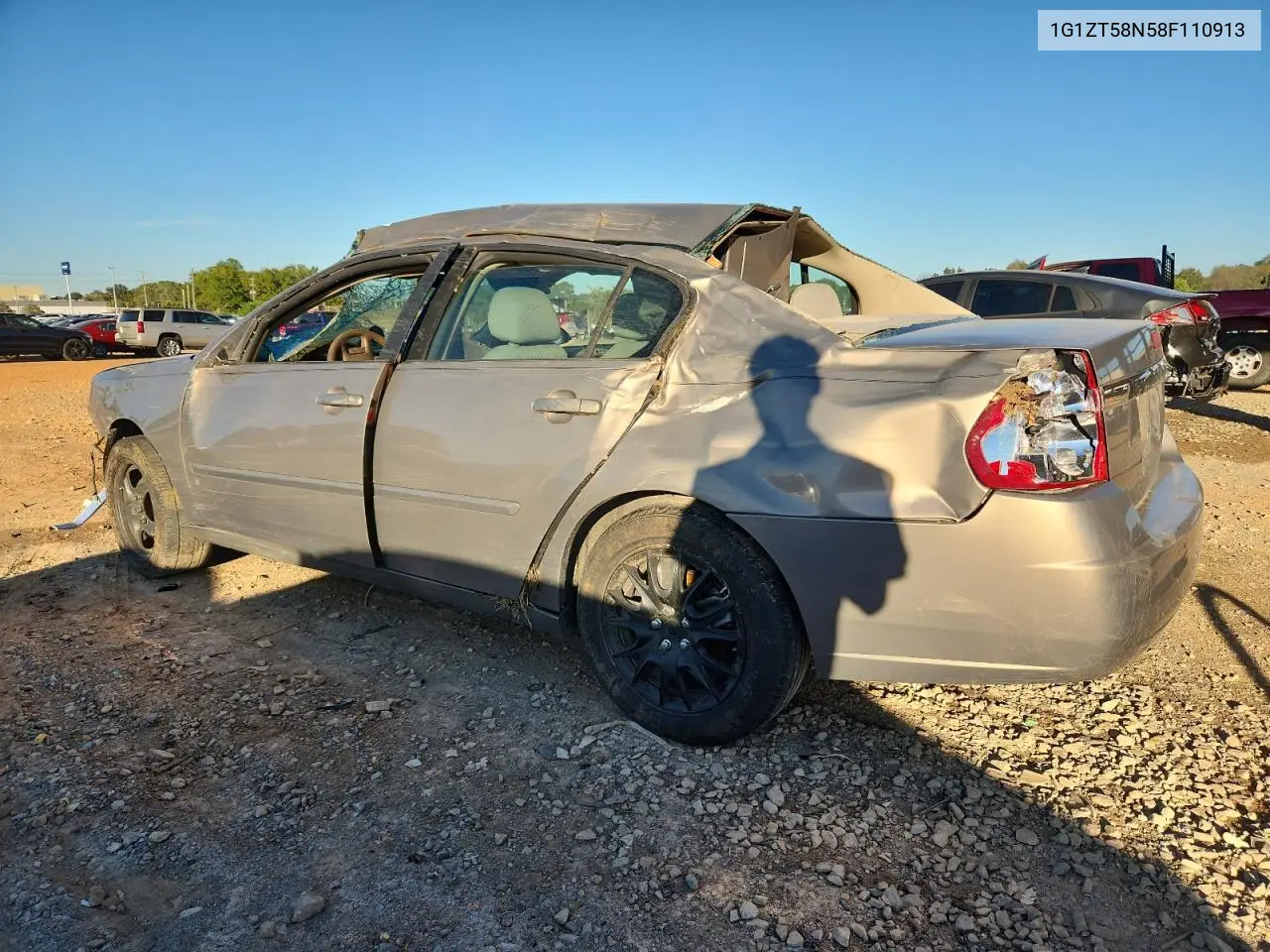 1G1ZT58N58F110913 2008 Chevrolet Malibu Lt