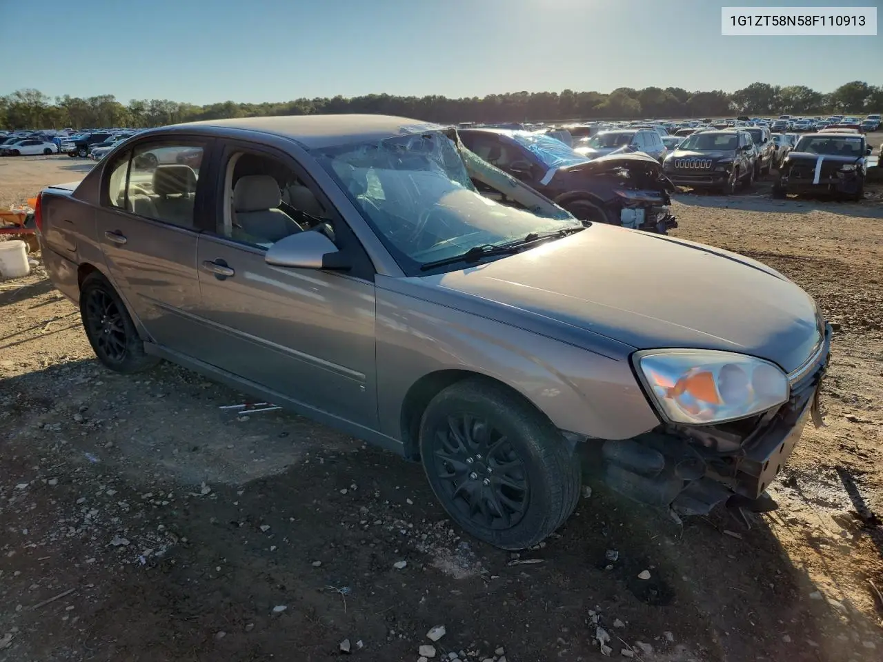 1G1ZT58N58F110913 2008 Chevrolet Malibu Lt