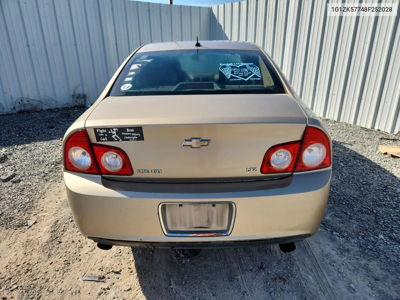 1G1ZK57748F252028 2008 Chevrolet Malibu Ltz