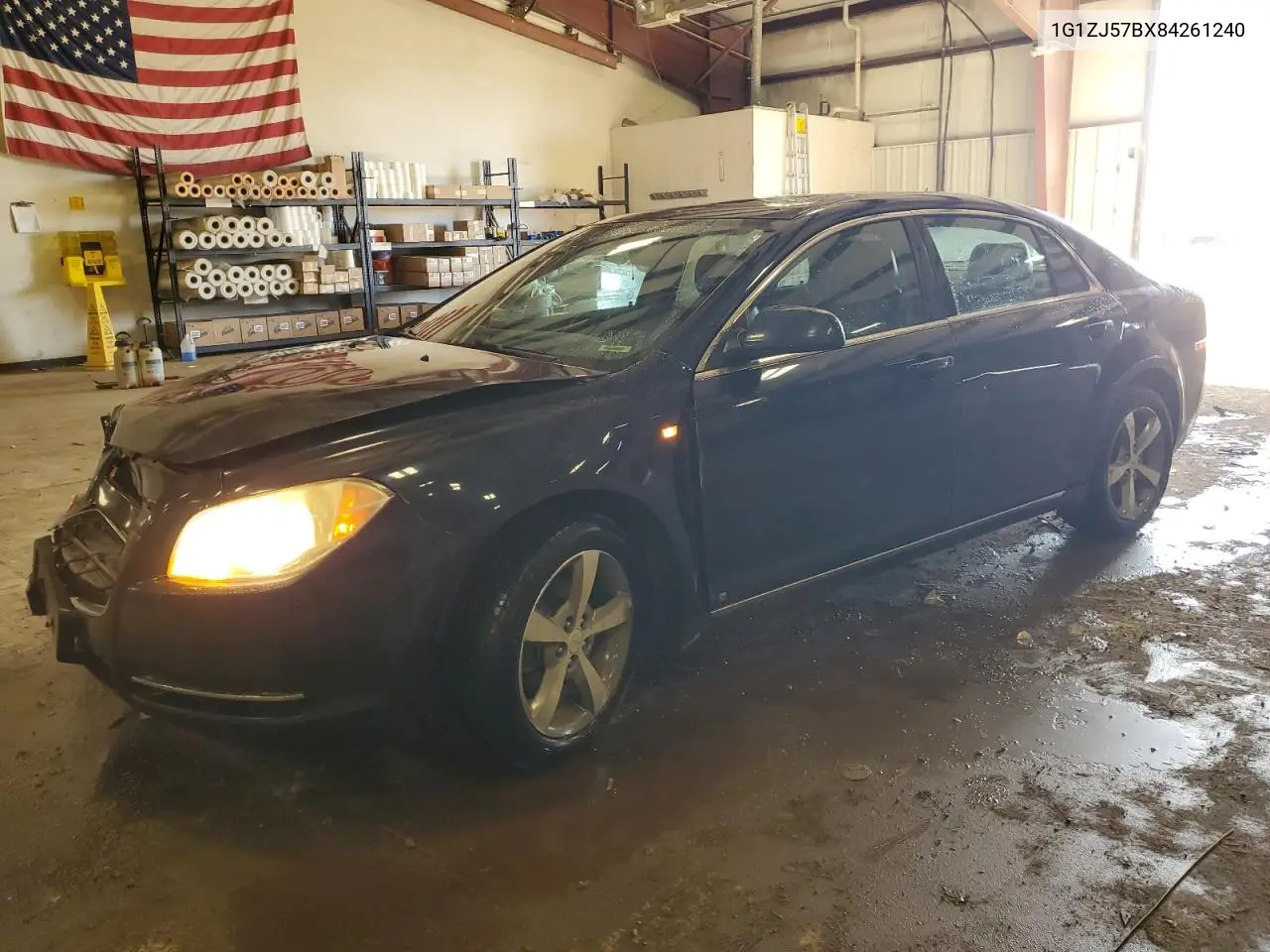 1G1ZJ57BX84261240 2008 Chevrolet Malibu 2Lt