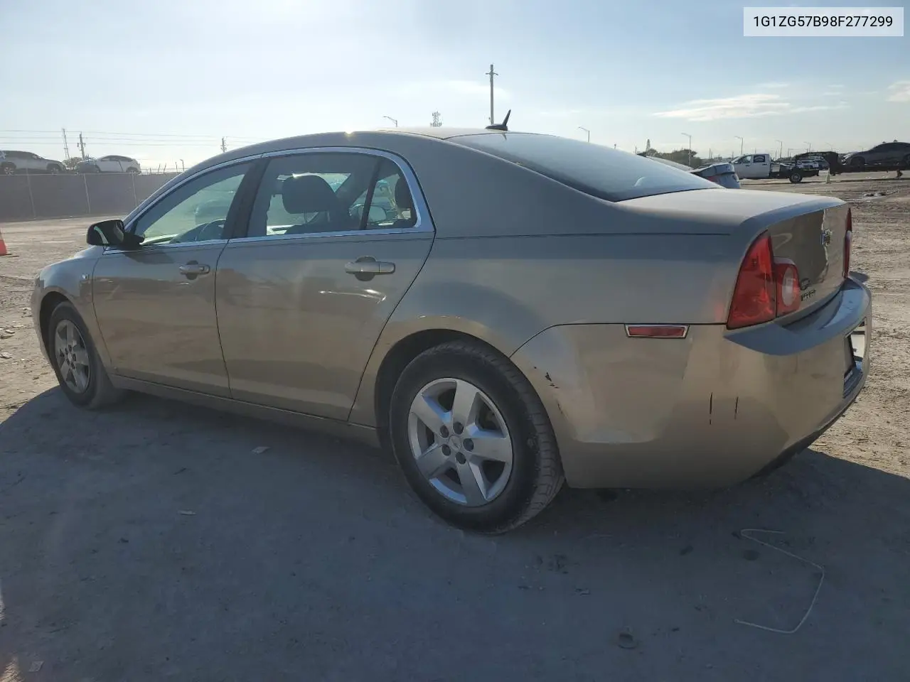 1G1ZG57B98F277299 2008 Chevrolet Malibu Ls
