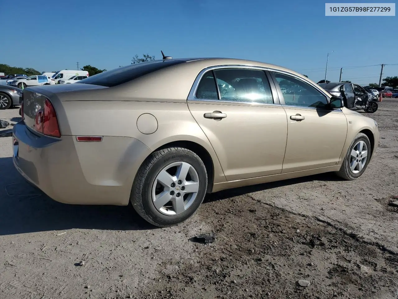1G1ZG57B98F277299 2008 Chevrolet Malibu Ls