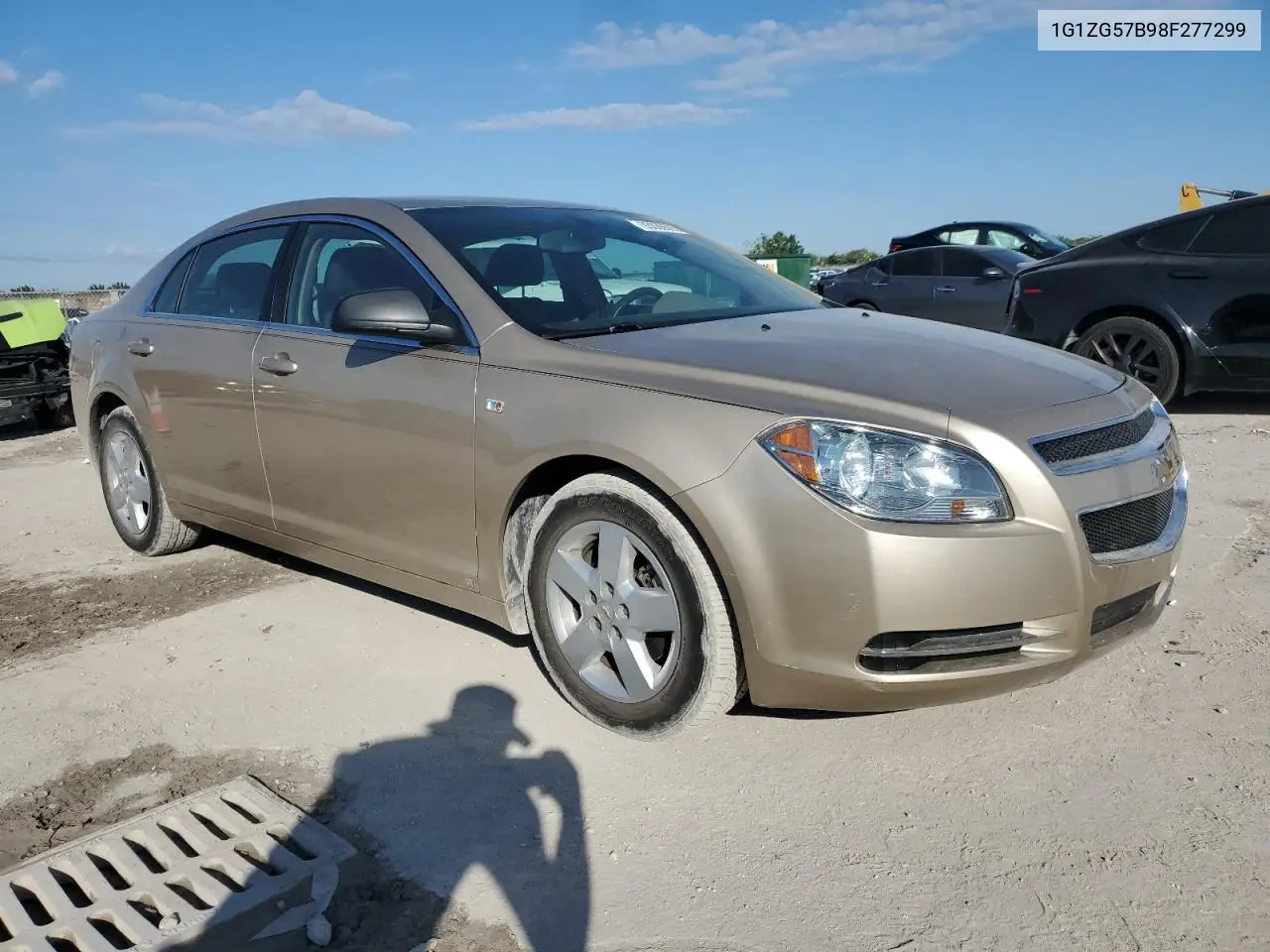 1G1ZG57B98F277299 2008 Chevrolet Malibu Ls