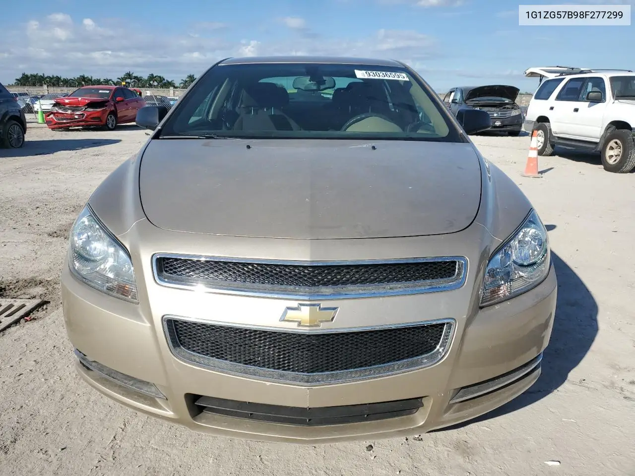 1G1ZG57B98F277299 2008 Chevrolet Malibu Ls