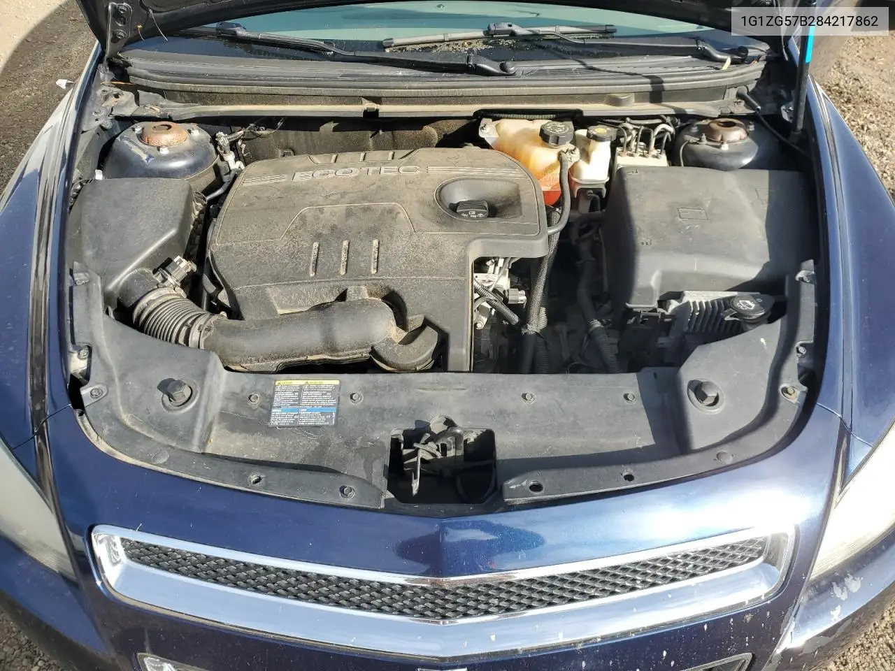 1G1ZG57B284217862 2008 Chevrolet Malibu Ls