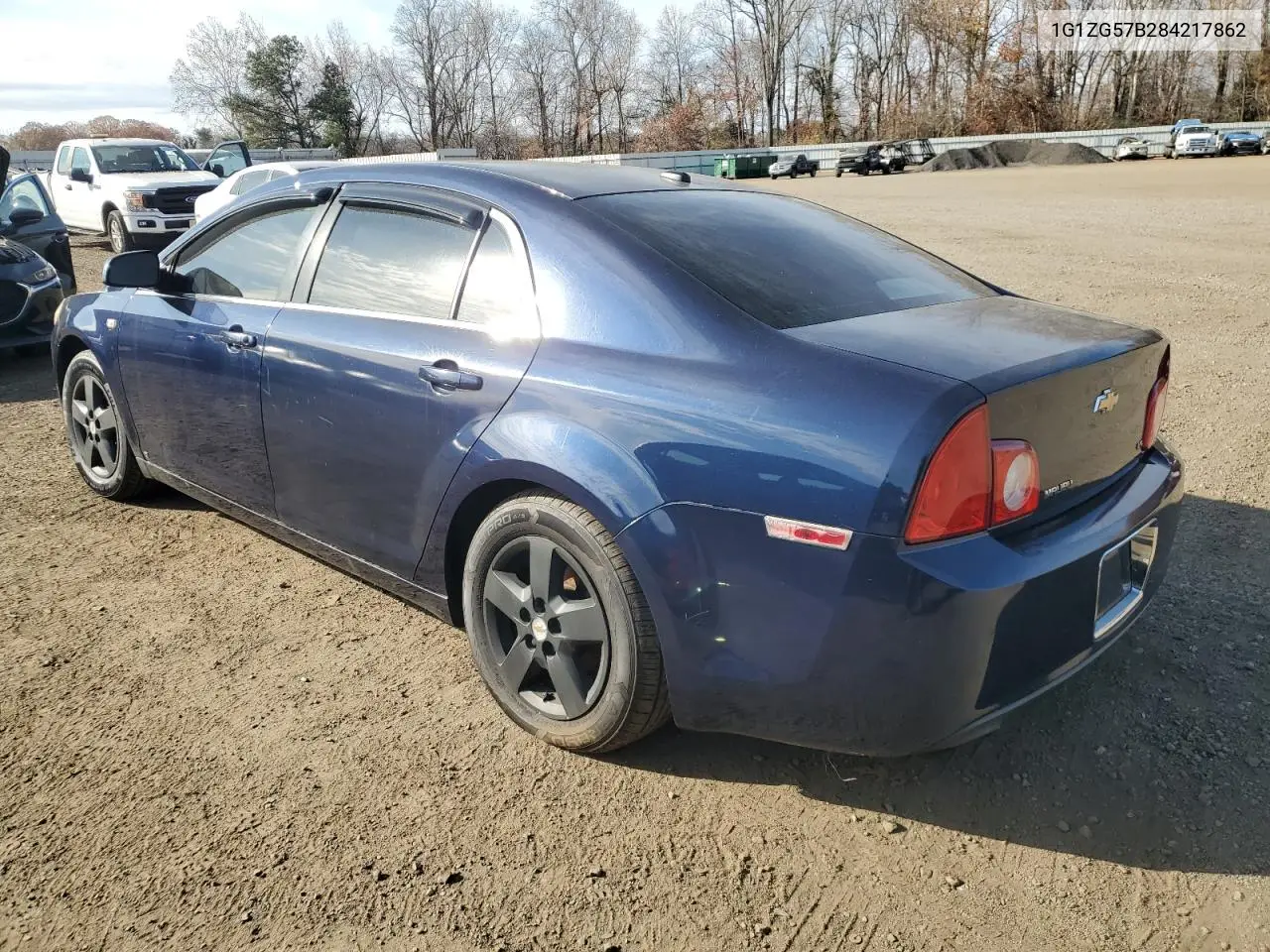 1G1ZG57B284217862 2008 Chevrolet Malibu Ls