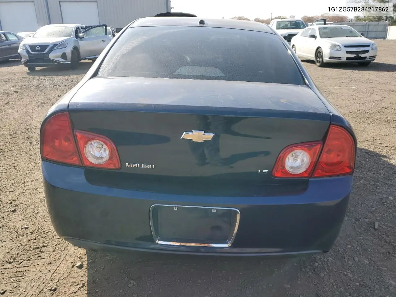 1G1ZG57B284217862 2008 Chevrolet Malibu Ls