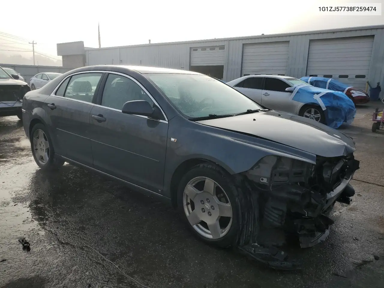 1G1ZJ57738F259474 2008 Chevrolet Malibu 2Lt