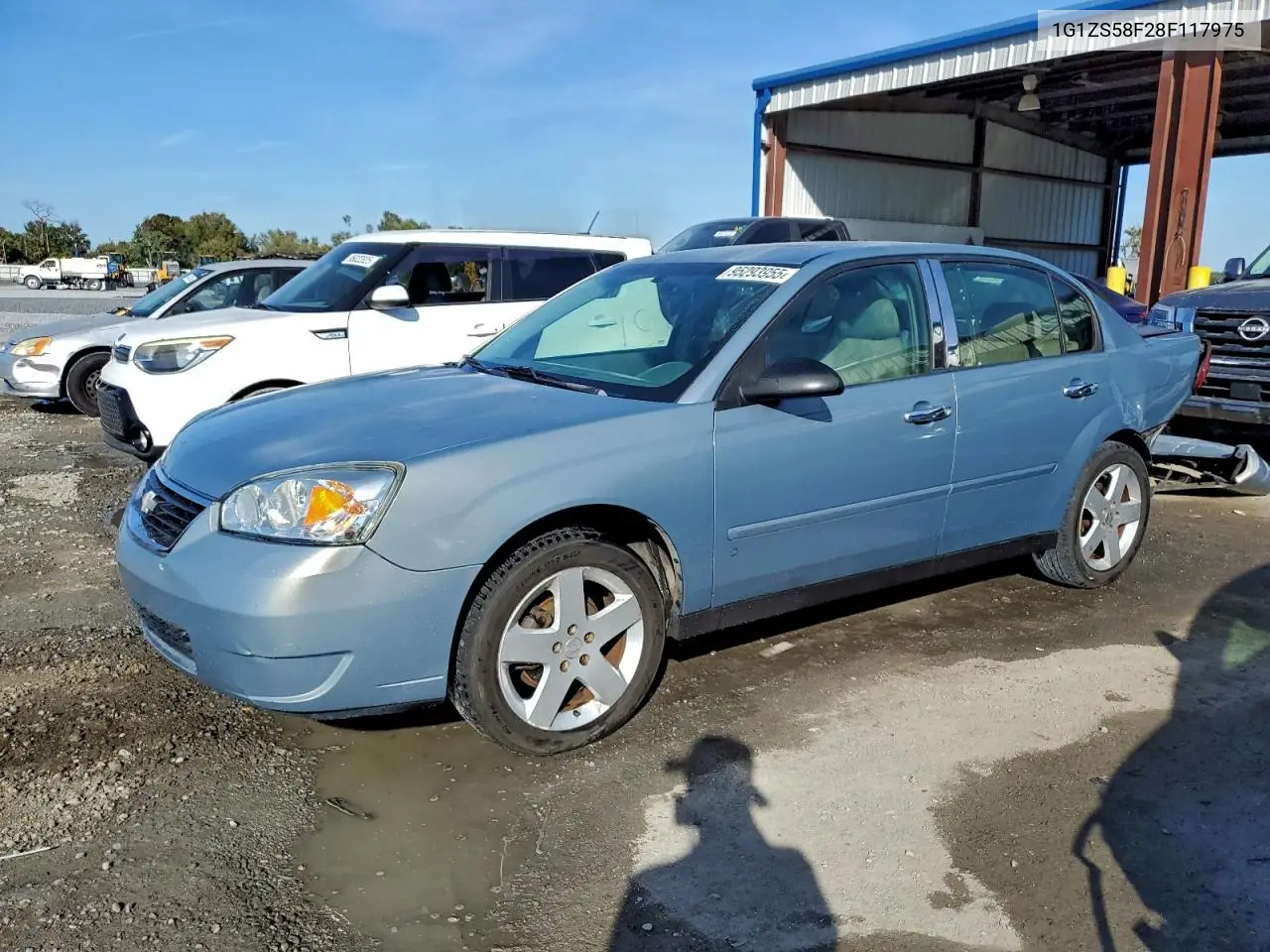 1G1ZS58F28F117975 2008 Chevrolet Malibu Ls