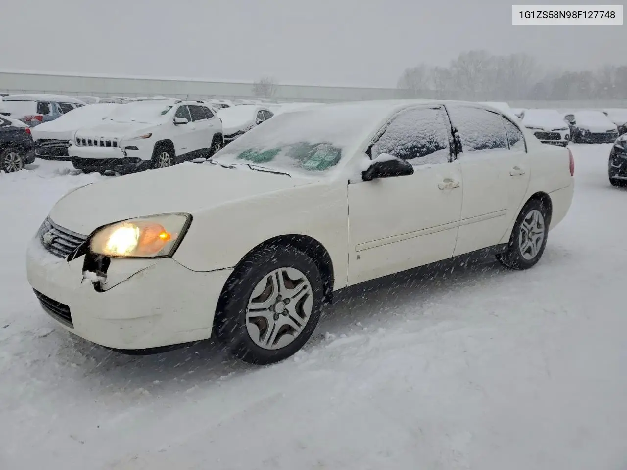 1G1ZS58N98F127748 2008 Chevrolet Malibu Ls