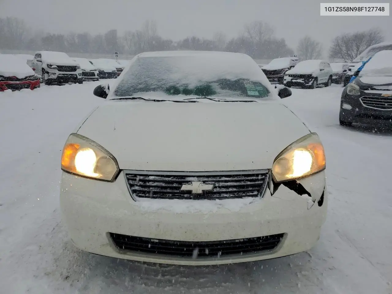 1G1ZS58N98F127748 2008 Chevrolet Malibu Ls