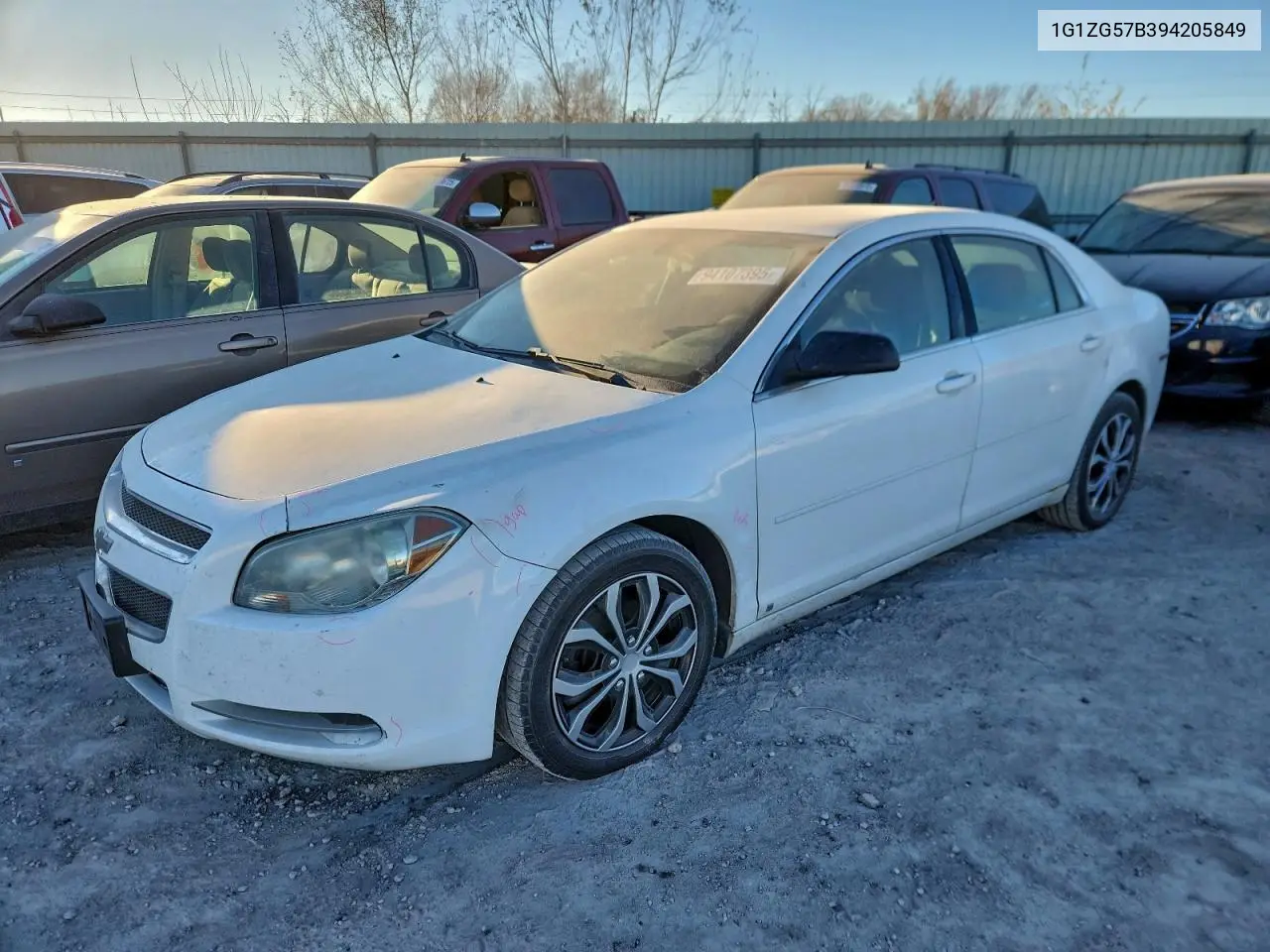 1G1ZG57B394205849 2009 Chevrolet Malibu Ls