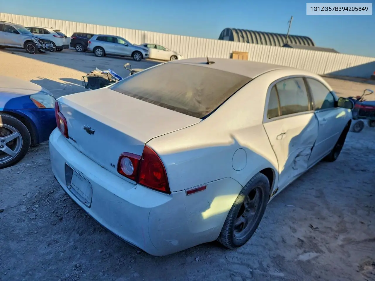 1G1ZG57B394205849 2009 Chevrolet Malibu Ls