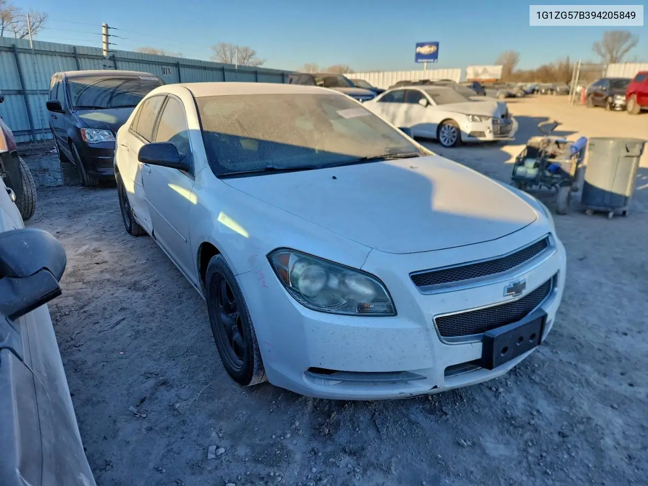1G1ZG57B394205849 2009 Chevrolet Malibu Ls