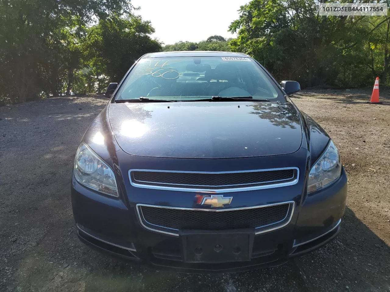 2010 Chevrolet Malibu 2Lt VIN: 1G1ZD5EB4A4117554 Lot: 65578364