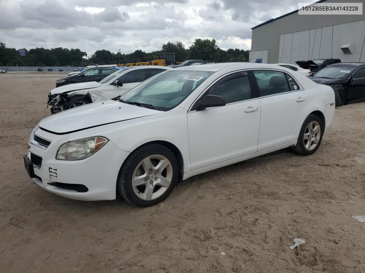 1G1ZB5EB3A4143228 2010 Chevrolet Malibu Ls